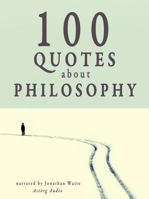 cover image of 100 Quotes About Philosophy